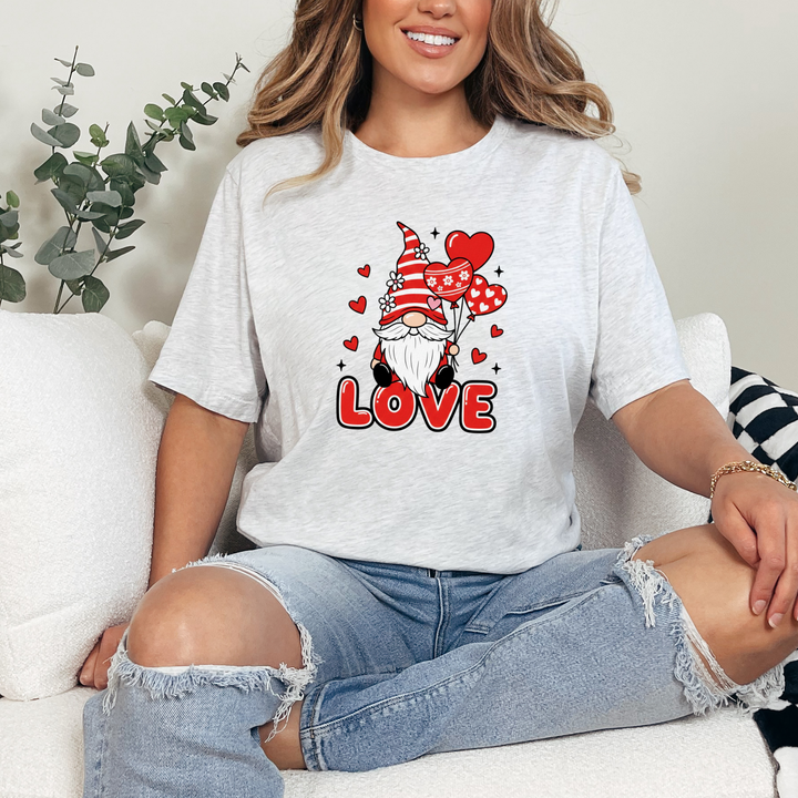 Valentine Gnome Graphic Tee