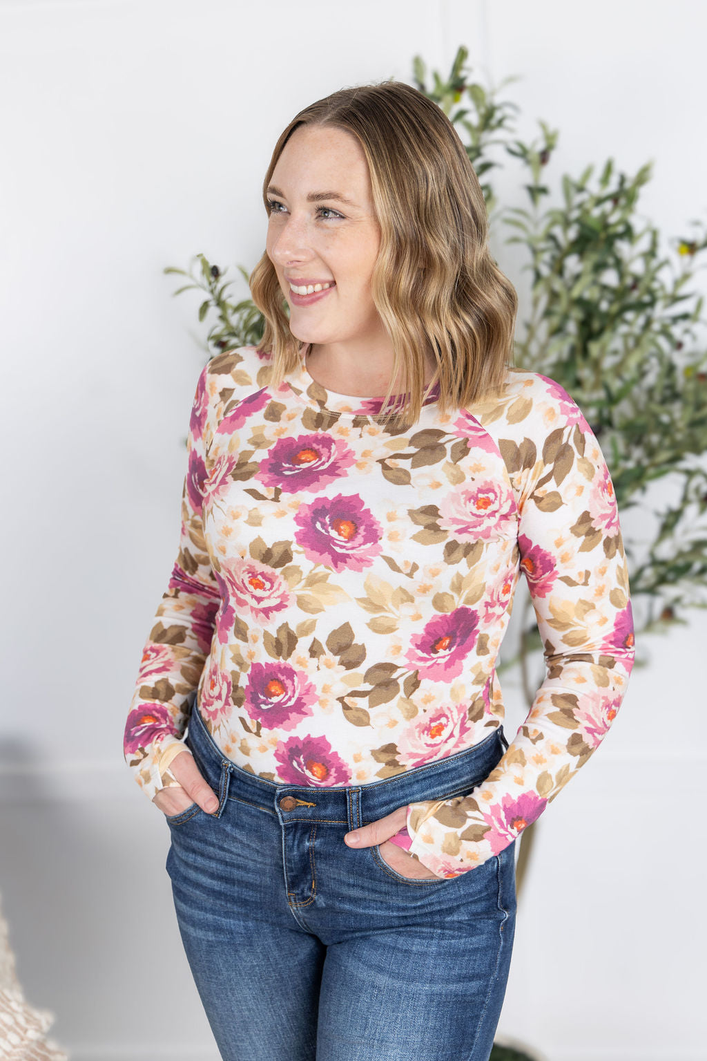 IN STOCK Blair Long Sleeve Top - Autumn Blossom