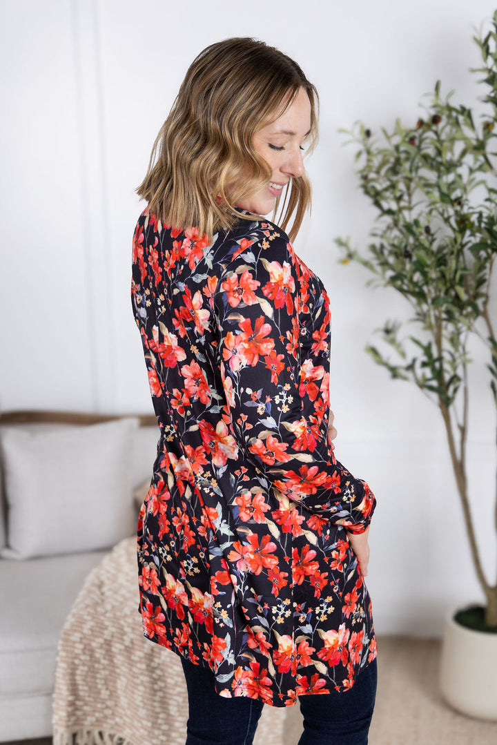 IN STOCK Classic Cardigan - Sunset Floral