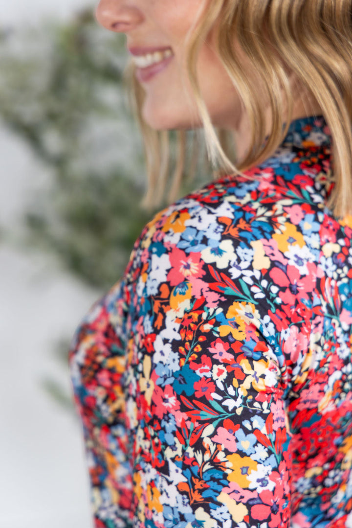 IN STOCK Blair Long Sleeve Top - Bright Floral