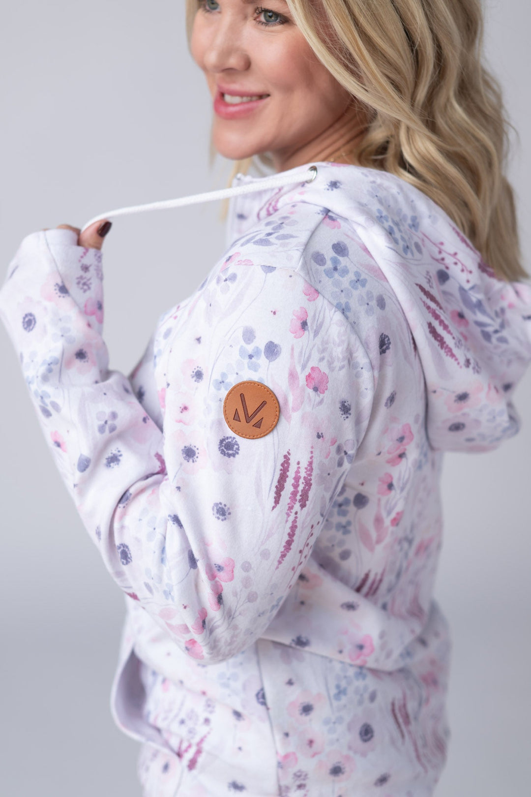 IN STOCK HalfZip Hoodie - Wildflower Gardens