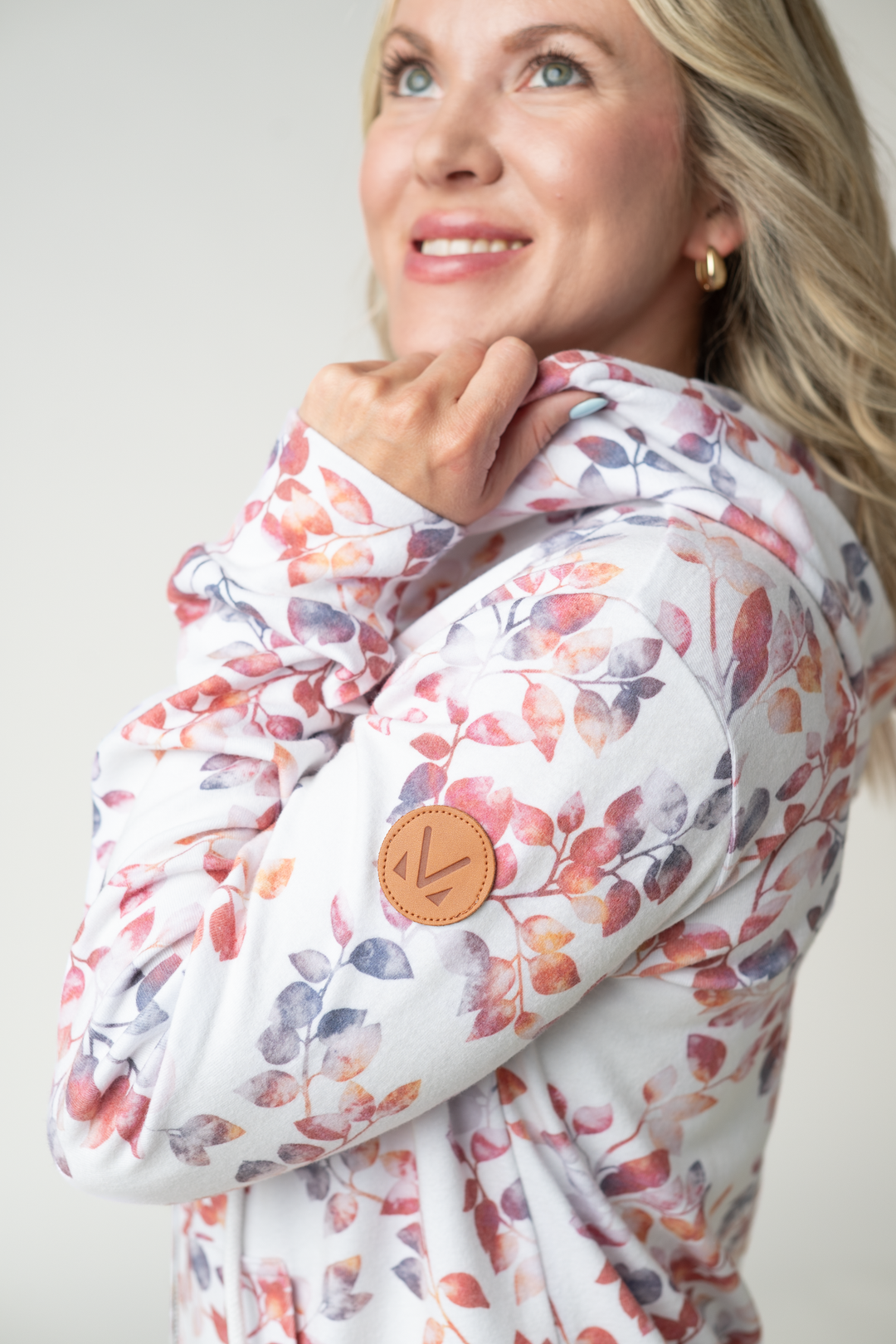 IN STOCK Fullzip Hoodie - Autumn Watercolor