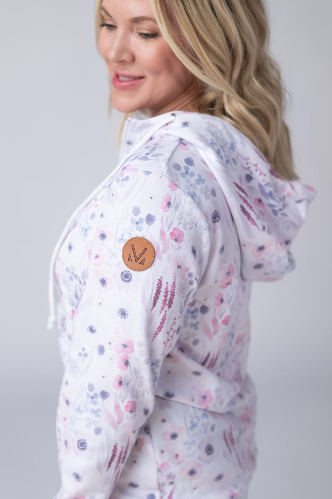 IN STOCK HalfZip Hoodie - Wildflower Gardens