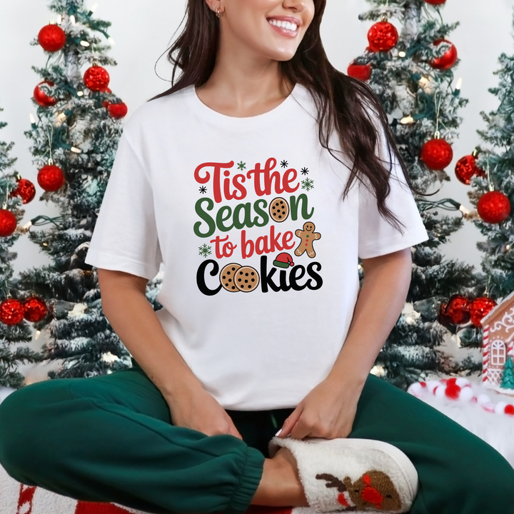 Tis the Season to Bake Cookies Graphic Tee