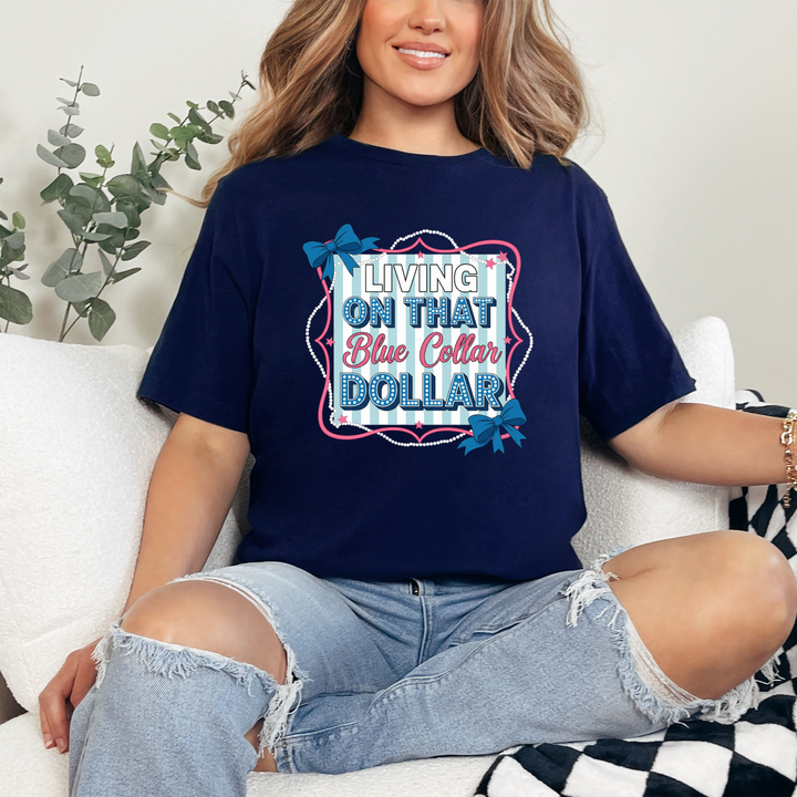 Blue Collar Dollar Graphic Tee