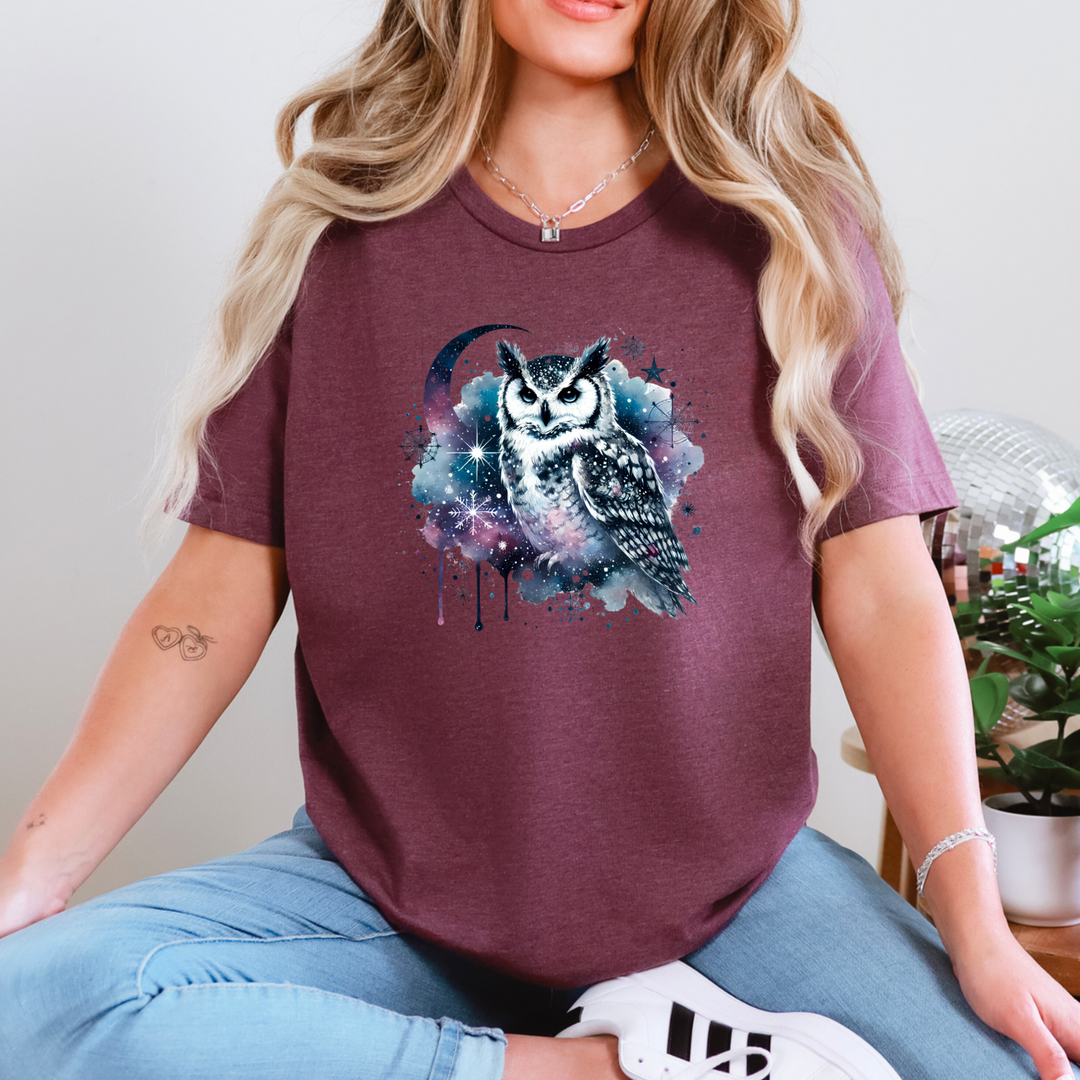 Celestial Owl Graphic Tee