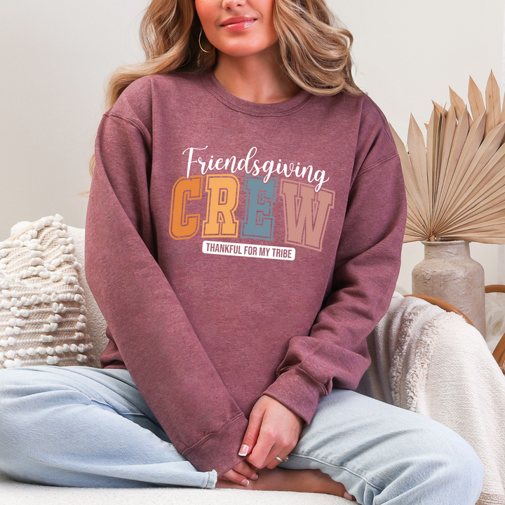 Friendsgiving Crew Sweatshirt