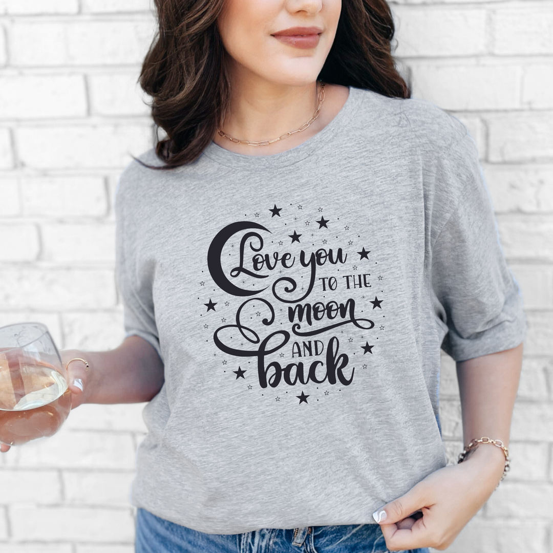 Love You To The Moon Graphic Tee