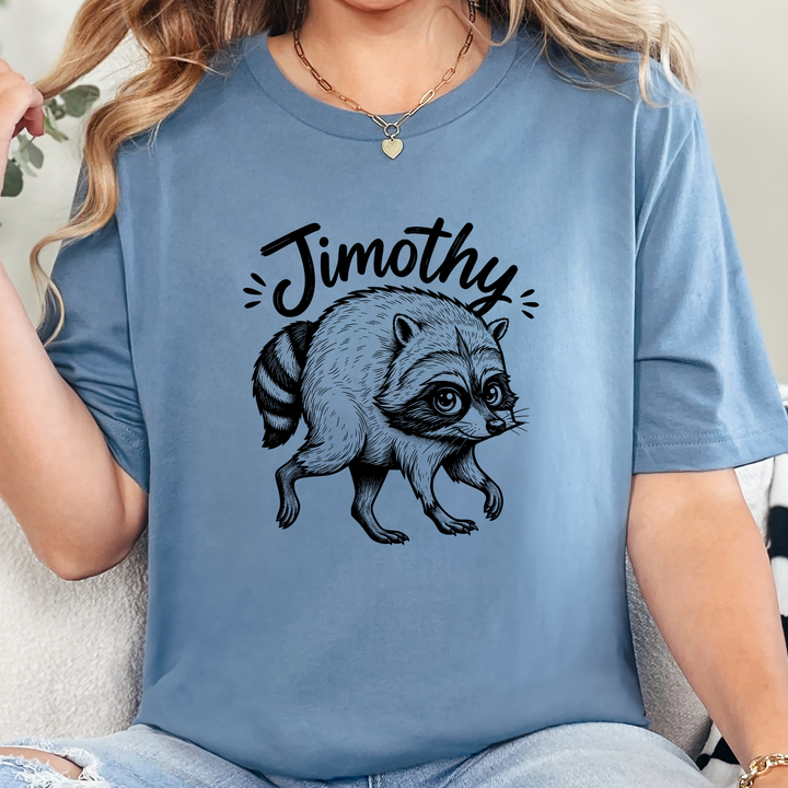 Wholesale Jimothy Graphic Tee- Steel Blue