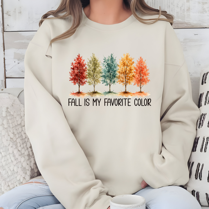 Wholesale Fall is My Favorite Color Graphic Sweatshirt - Sand
