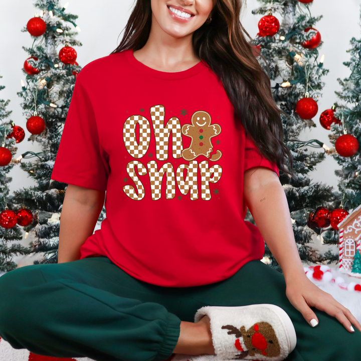 Oh Snap Gingerbread Graphic Tee
