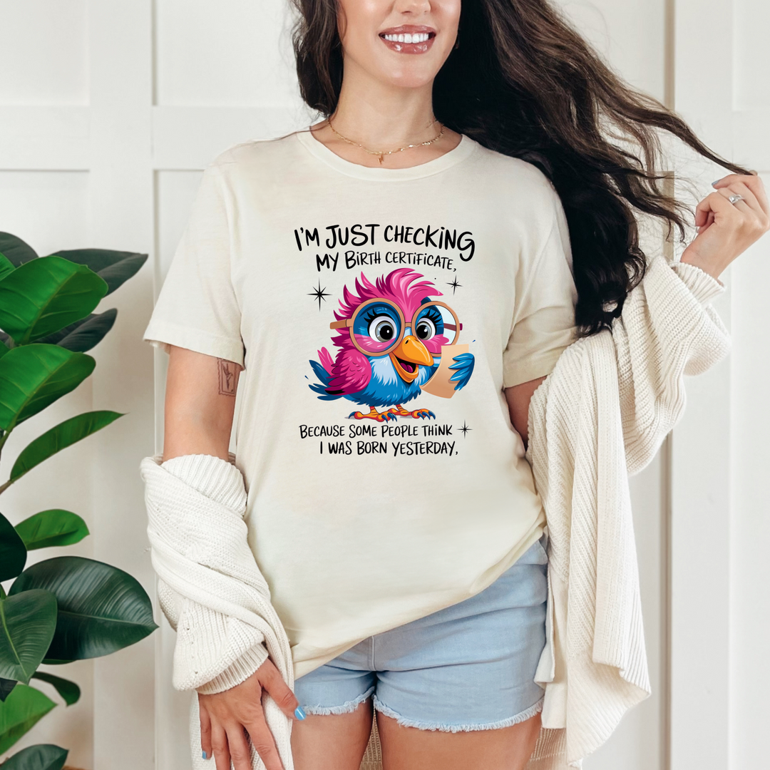 Born Yesterday Graphic Tee