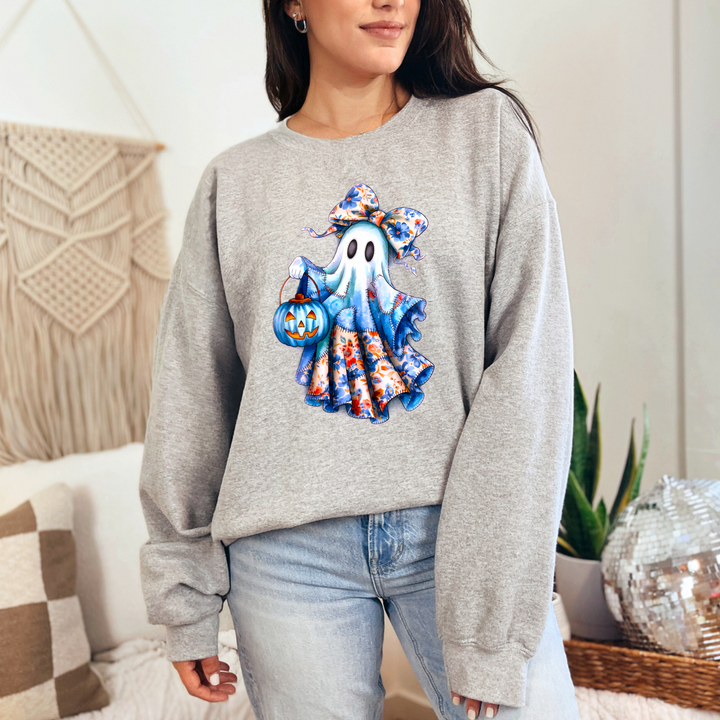 Ghost Patchwork Sweatshirt