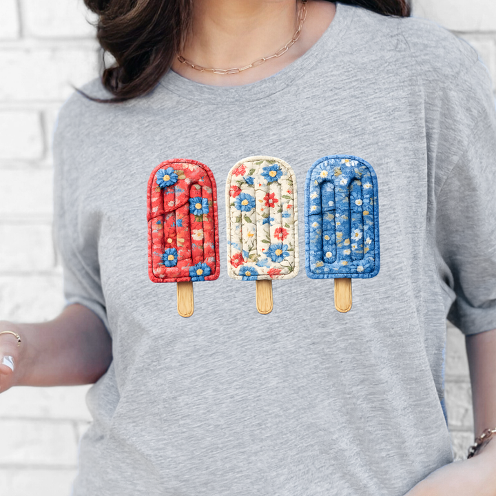 4th of July Popsicle Graphic Tee