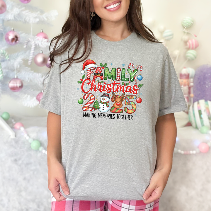 Family Christmas 2025 Graphic Tee