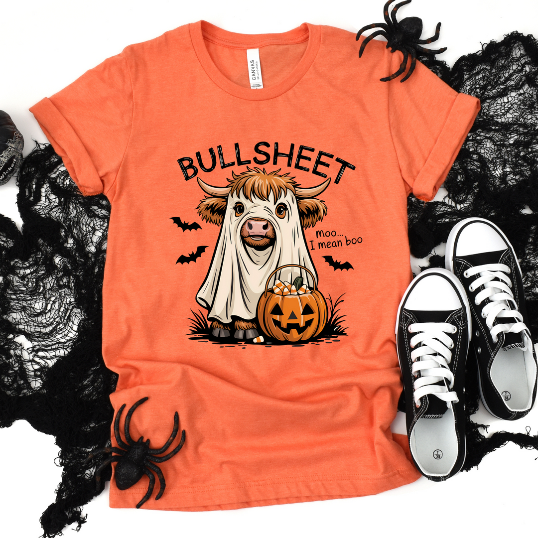 Bullsheet and Pumpkin Graphic Tee