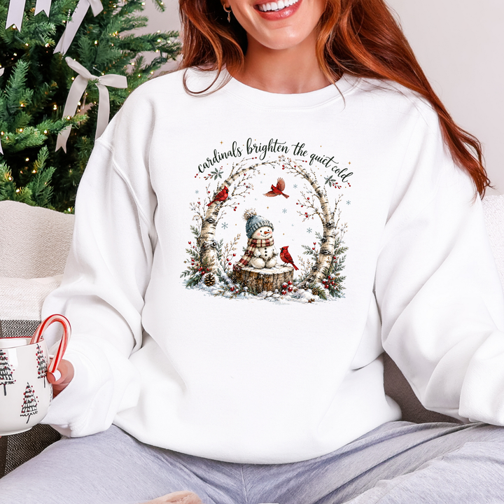 Wholesale Cardinals Brighten Graphic Sweatshirt - White