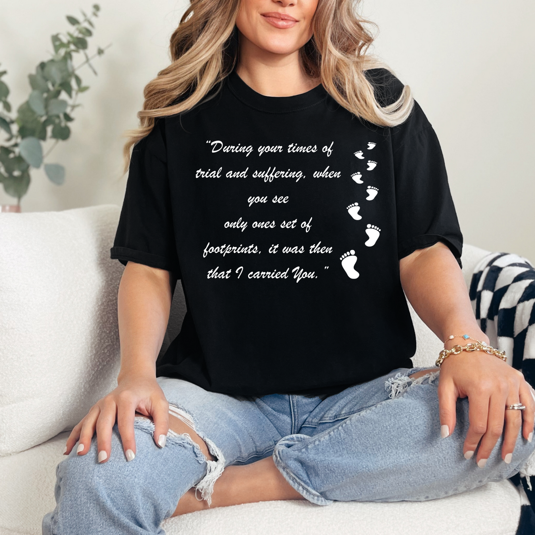 Footprints in the Sand Graphic Tee