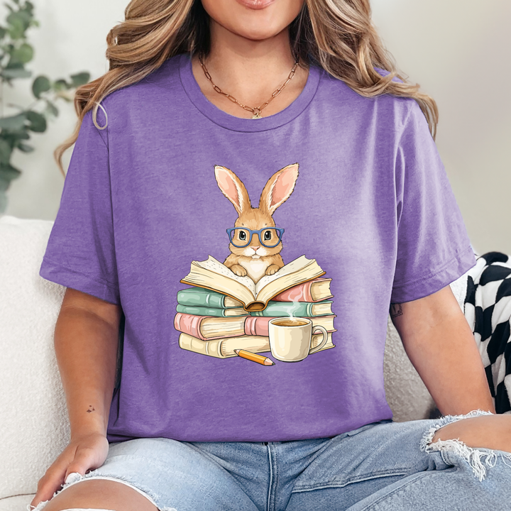 Reading Easter Bunny Graphic Tee
