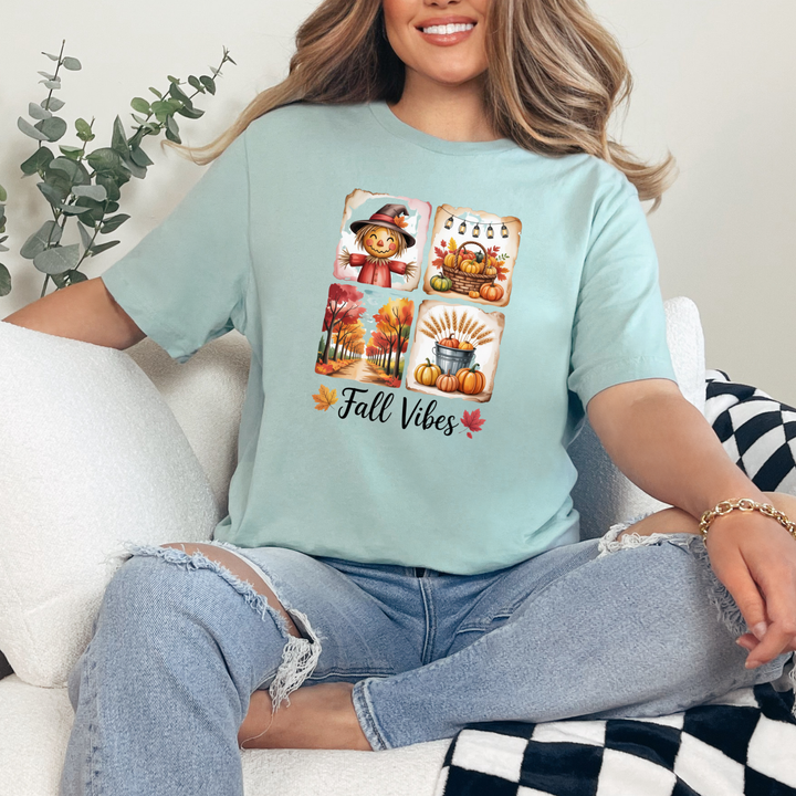 Square Fall Vibes Graphic Tee
