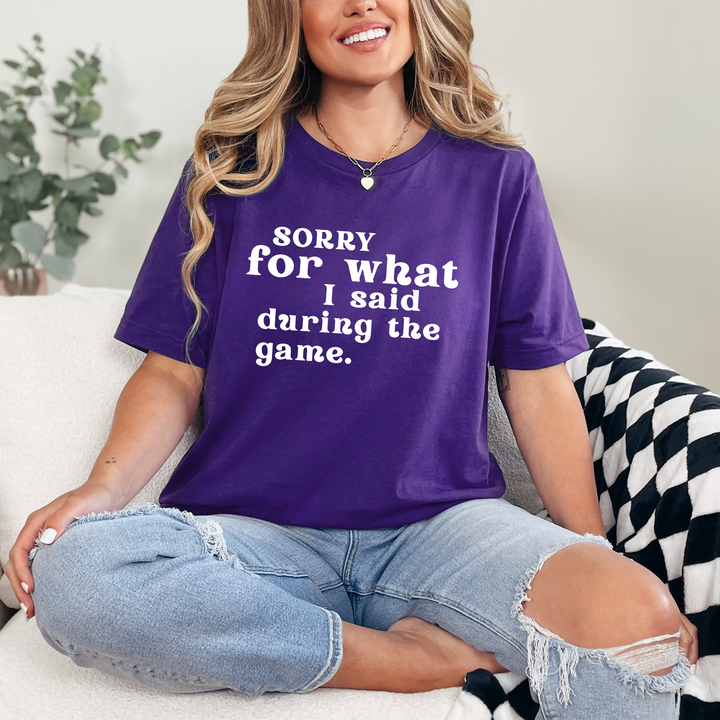 During the Game Graphic Tee