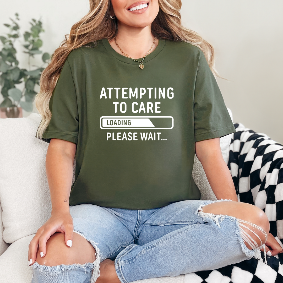 Attempting to Care Graphic Tee