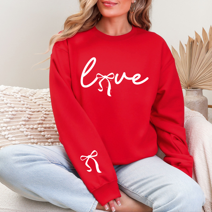 Love Bow Sweatshirt