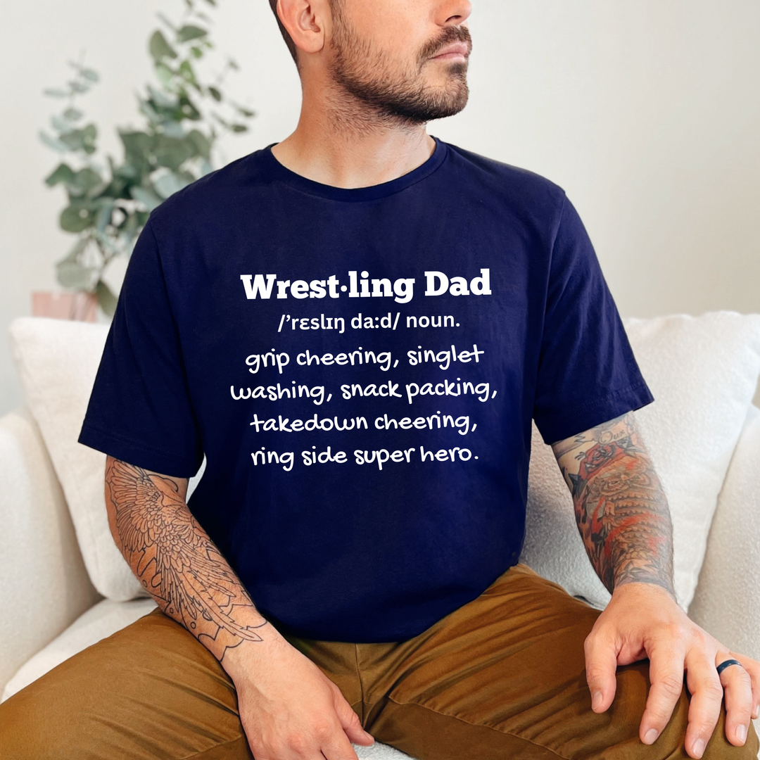 Wrestling Family Sweatshirt or Graphic Tee