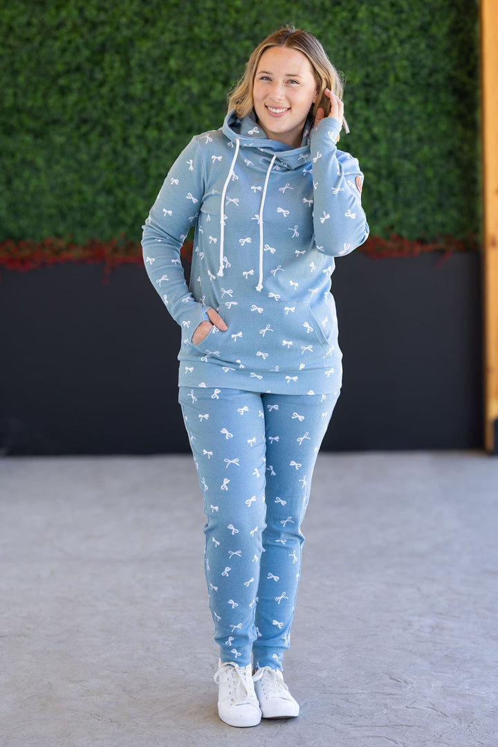 IN STOCK Classic Joggers - Teal Ribbons