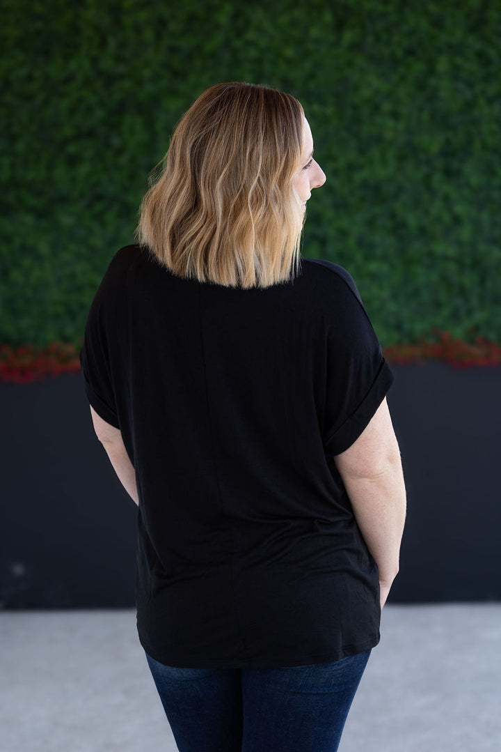 IN STOCK Sierra Pocket Top - Black