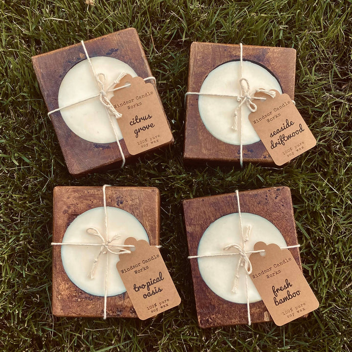 1 Wick Cheese Mold Candles