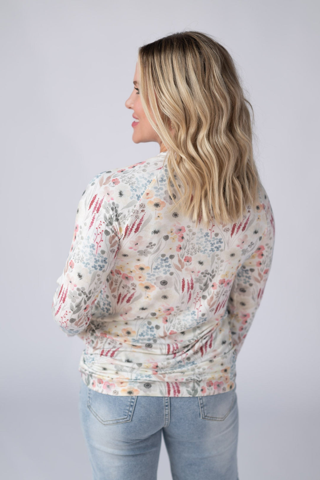 IN STOCK Blair Long Sleeve Top - Wildflower Gardens