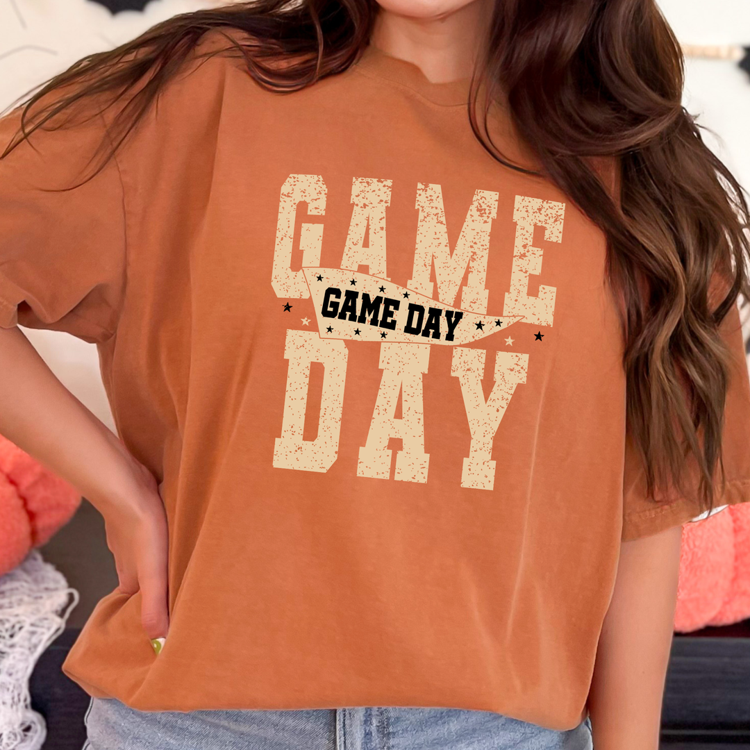 Wholesale Preppy Game Day Graphic Tee - Yam