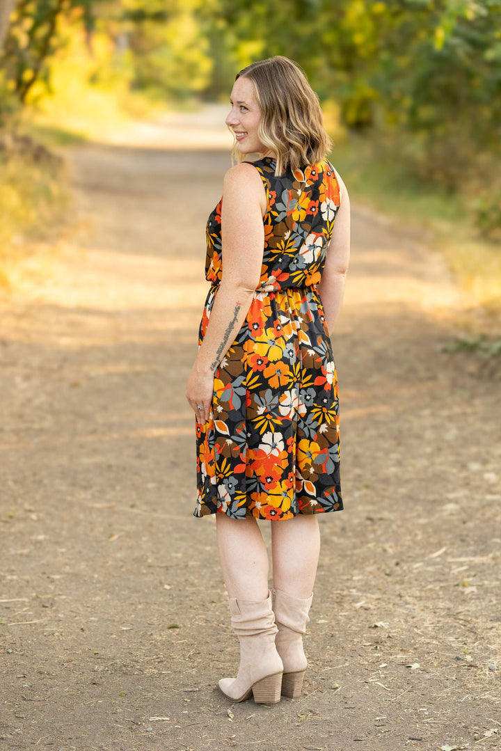 IN STOCK Sadie Dress - Fall Floral Mix