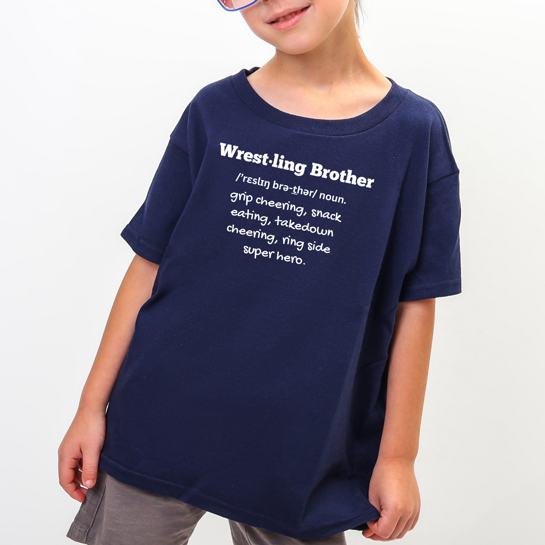 Wrestling Family Sweatshirt or Graphic Tee