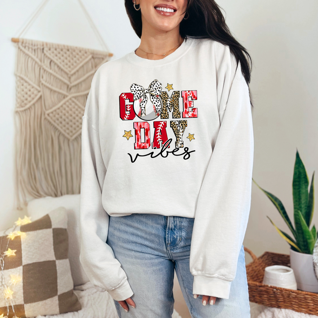 Game Day Vibes Baseball Graphic Tee or Sweatshirt