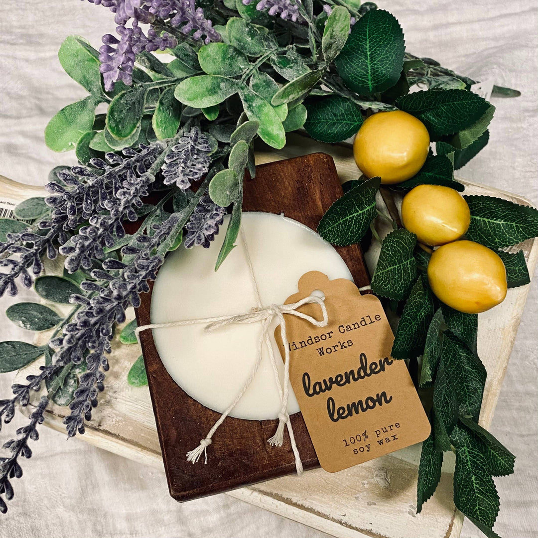 1 Wick Cheese Mold Candles