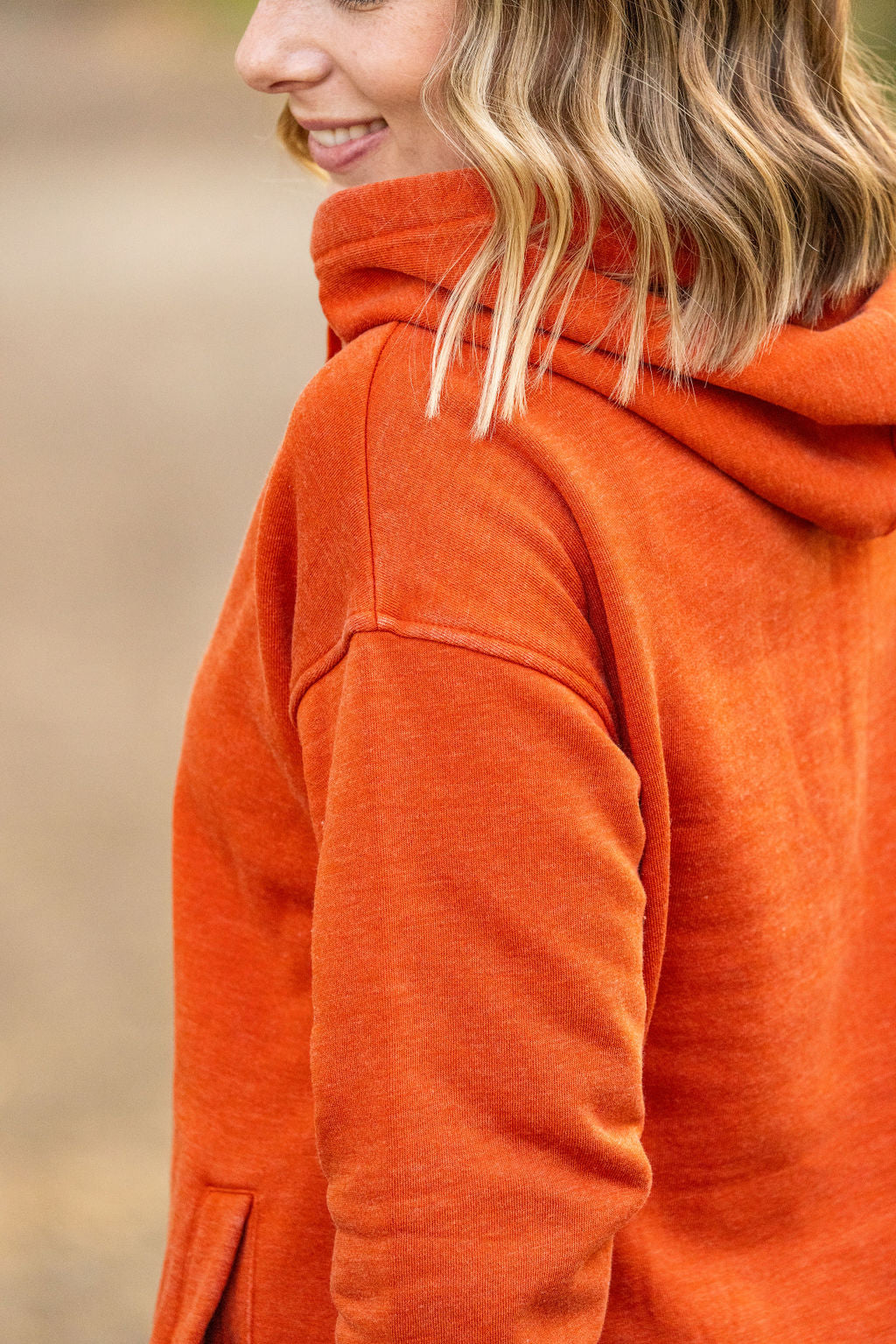 IN STOCK Vintage Wash Hoodie - Rust