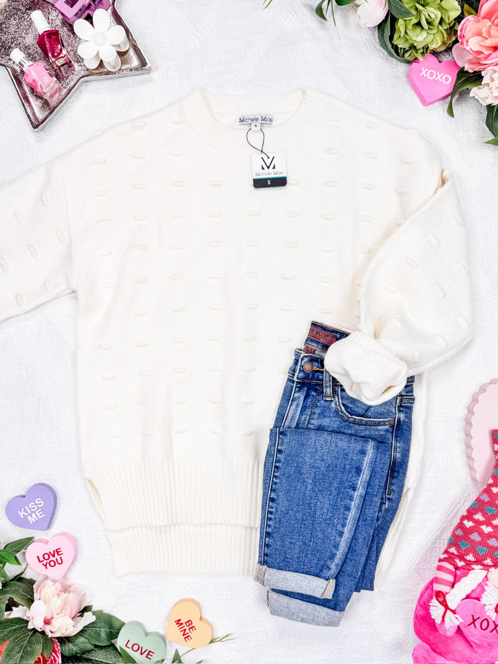 IN STOCK Dash Sweater - Ivory FINAL SALE