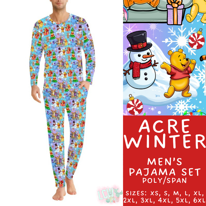 Batch #430 - Magical Christmas Family Pajamas - Closes 10/15 - ETA late Nov - Acre Winter Men's Pajama Set