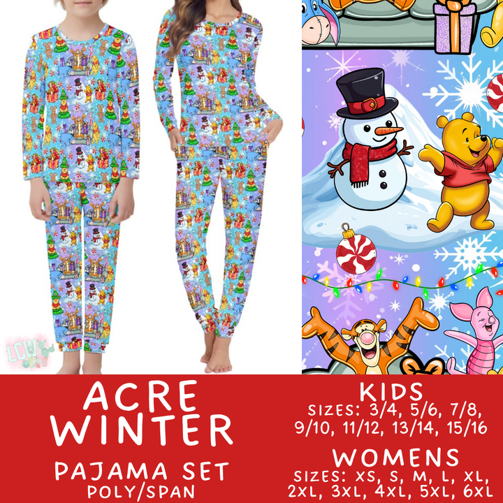 Batch #430 - Magical Christmas Family Pajamas - Closes 10/15 -  ETA late Nov - Acre Winter Women's & Kid's Pajama Set