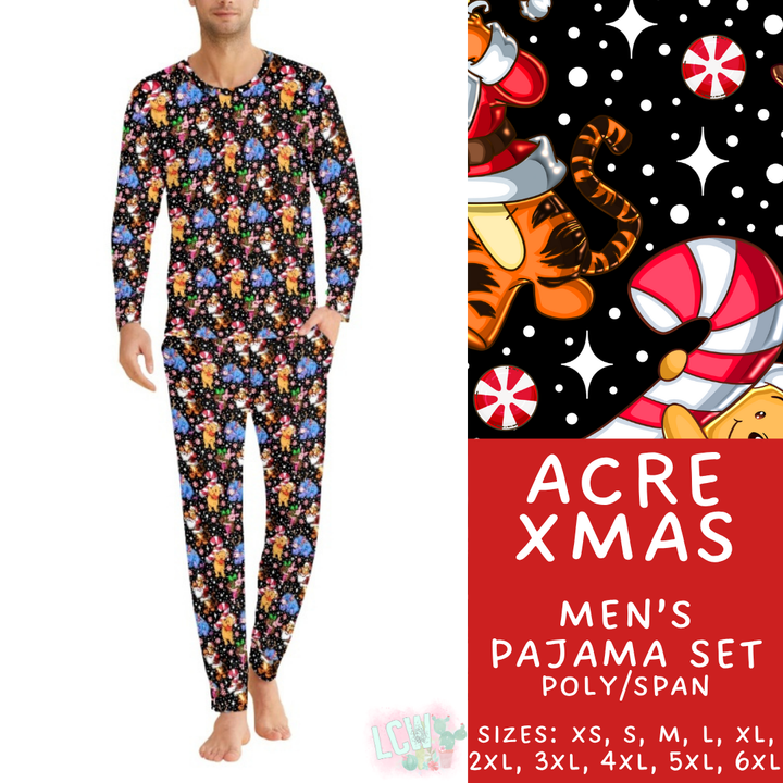 Batch #430 - Magical Christmas Family Pajamas - Closes 10/15 - ETA late Nov - Acre Xmas Men's Pajama Set