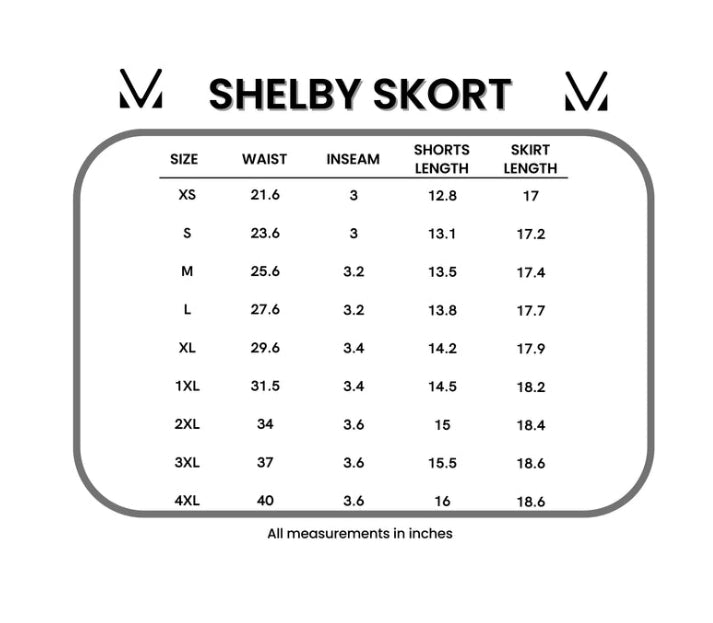 Michelle Mae Shelby Skort