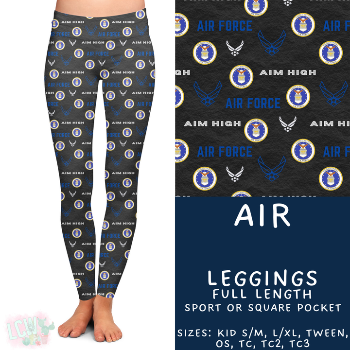 Batch #414 - Military 2 Collection - Closes 9/17 - ETA early Nov - Air Full Length Leggings