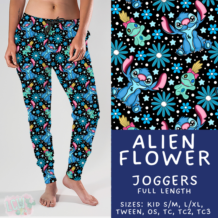 Batch #449 - Magical Faves 15 - Closes 11/19 - ETA early Jan - Alien Flower Joggers
