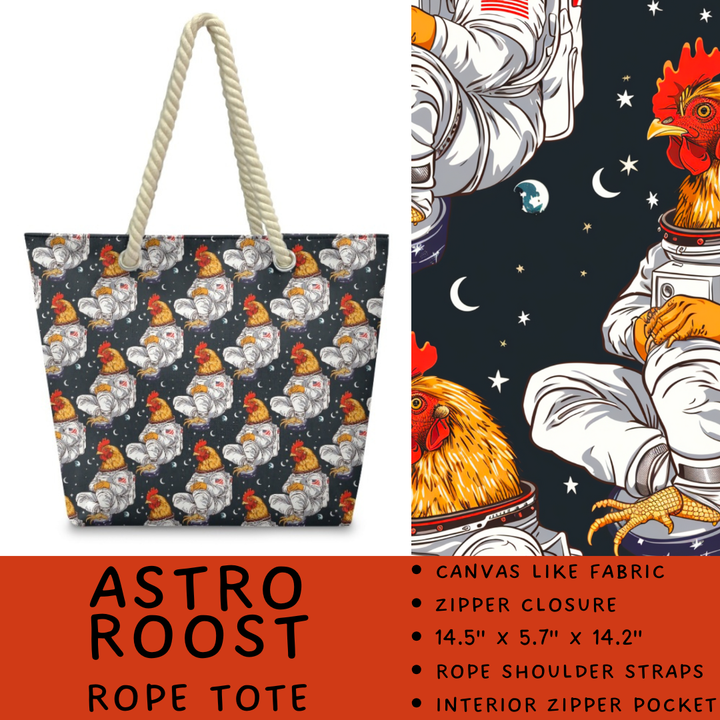 Batch #447 - The Rope Tote - Closes 11/13 - ETA late Dec - Astro Roost Rope Tote