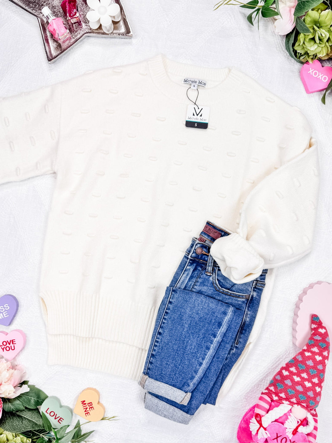 IN STOCK Dash Sweater - Ivory FINAL SALE