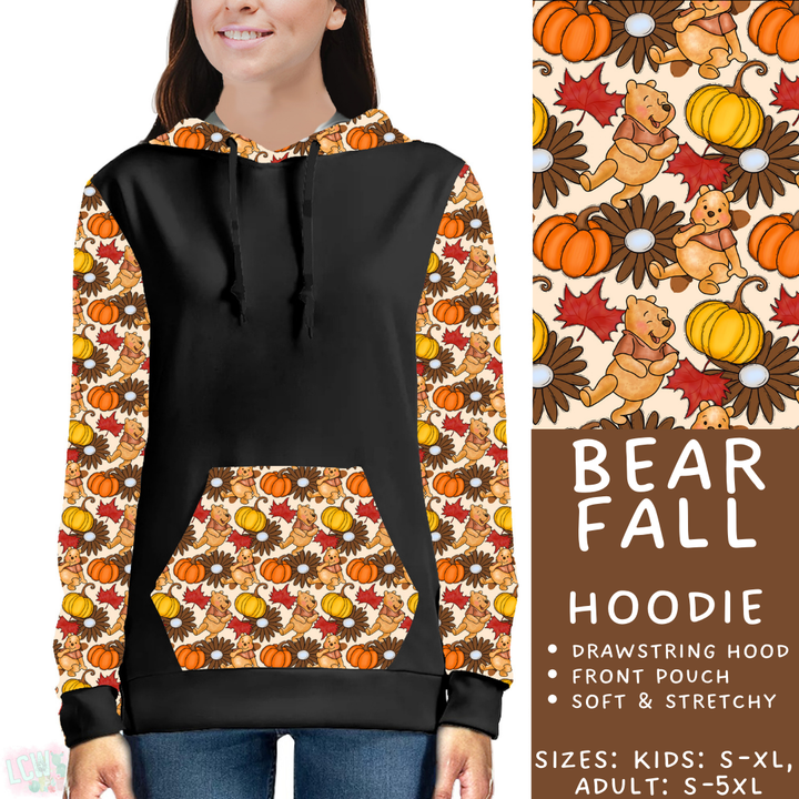 Batch #404 - Magical Fall 2 - Closes 8/29 - ETA mid/late October - Bear Fall Hoodie