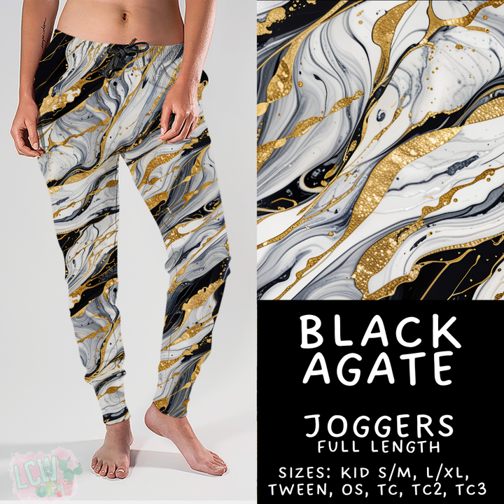 Batch #417 - Black Friday 2 - Closes 9/22 - ETA early/mid Nov - Black Agate Joggers