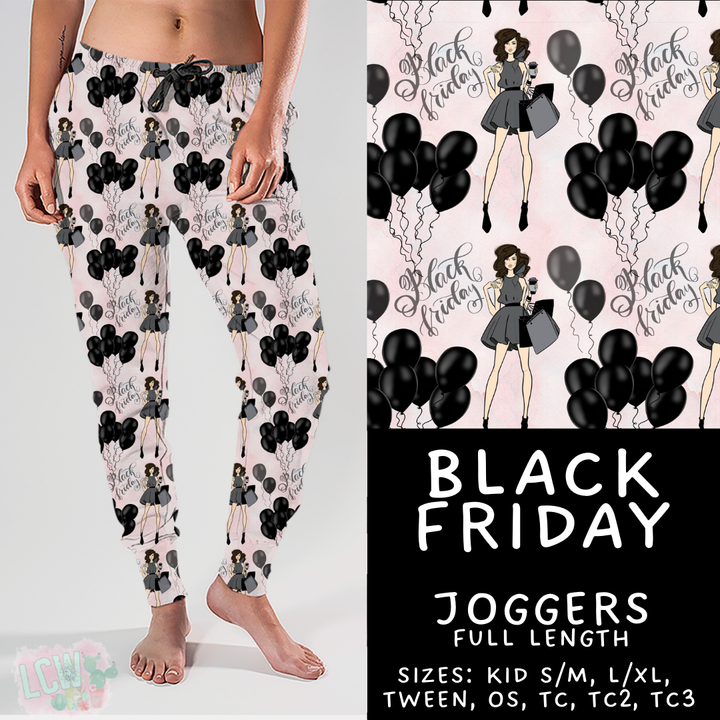 Batch #417 - Black Friday 2 - Closes 9/22 - ETA early/mid Nov - Black Friday Joggers